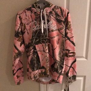 Cabela’s pink camo hoodie